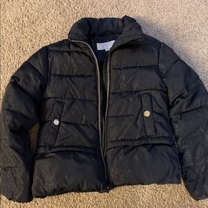 Michael Kors Black Puffer Jacket for Kids